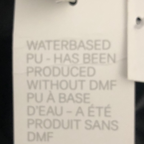 Womens Black Faux Leather Pants. Size 10. H&M. New with Tags. - Picture 7 of 7